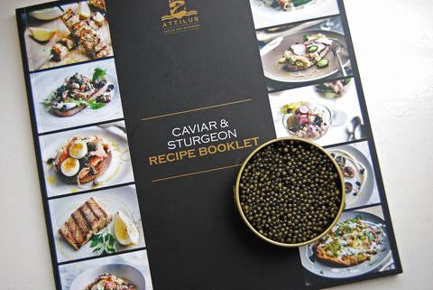 Ny receptbok för kaviar och stör