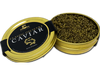 open tin Classic Oscietra Caviar